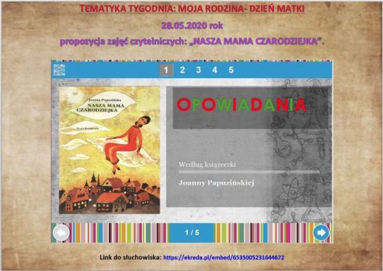 LINK DO SŁUCHOWISKA: <a>https://ekreda.pl/embed/6535005231644672</a>