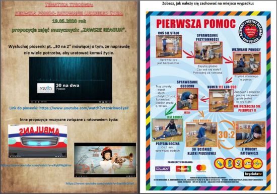 Piosenka nr 1:<a>https://www.youtube.com/watch?v=zz4rRwo1yaY</a>                Piosenka nr 2:<a>https://www.youtube.com/watch?v=vJFykFWgWsw</a>             Piosenka nr 3:<a>https://www.youtube.com/watch?v=EoeHbcDItx0</a>